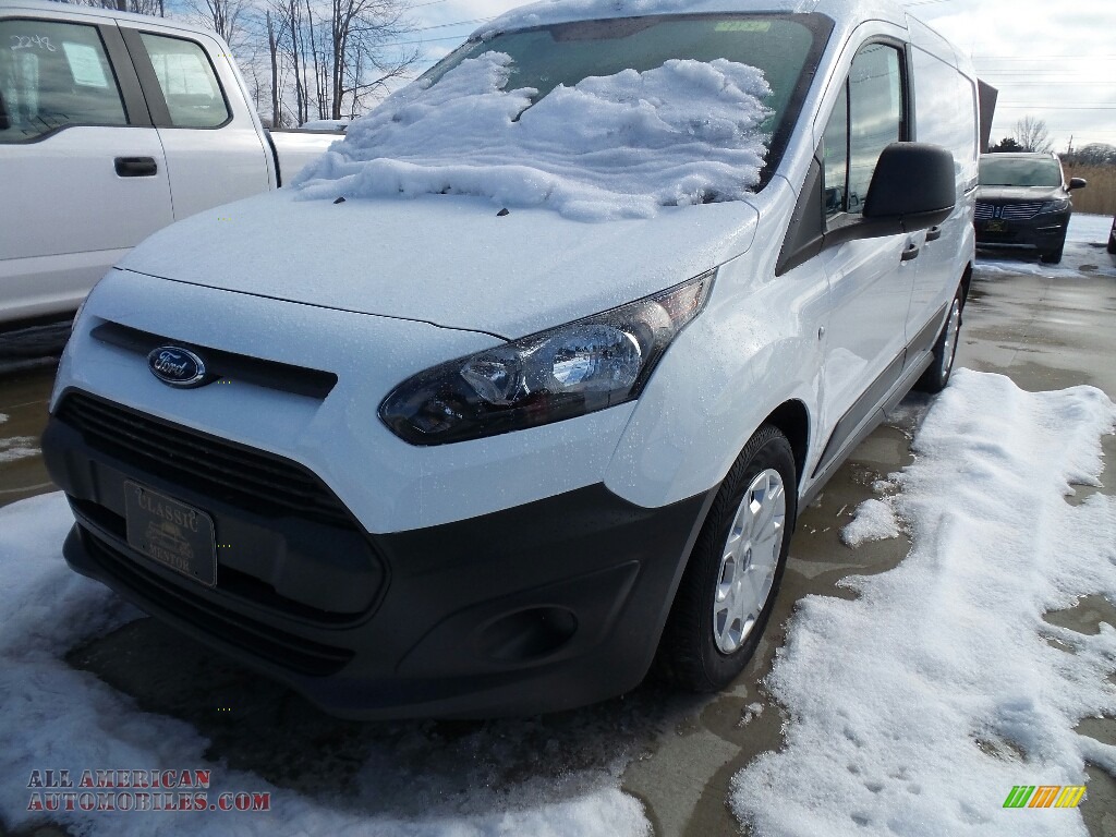Frozen White / Medium Stone Ford Transit Connect XL Van