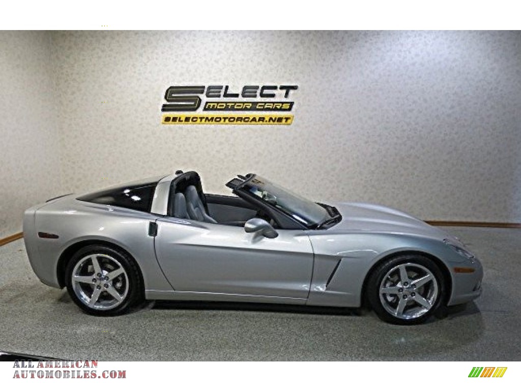 2005 Corvette Coupe - Machine Silver / Ebony photo #5