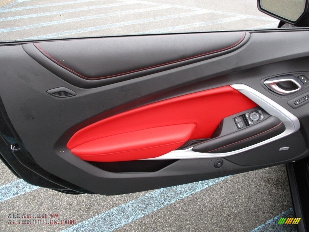 2018 Camaro SS Convertible - Black / Adrenaline Red photo #11