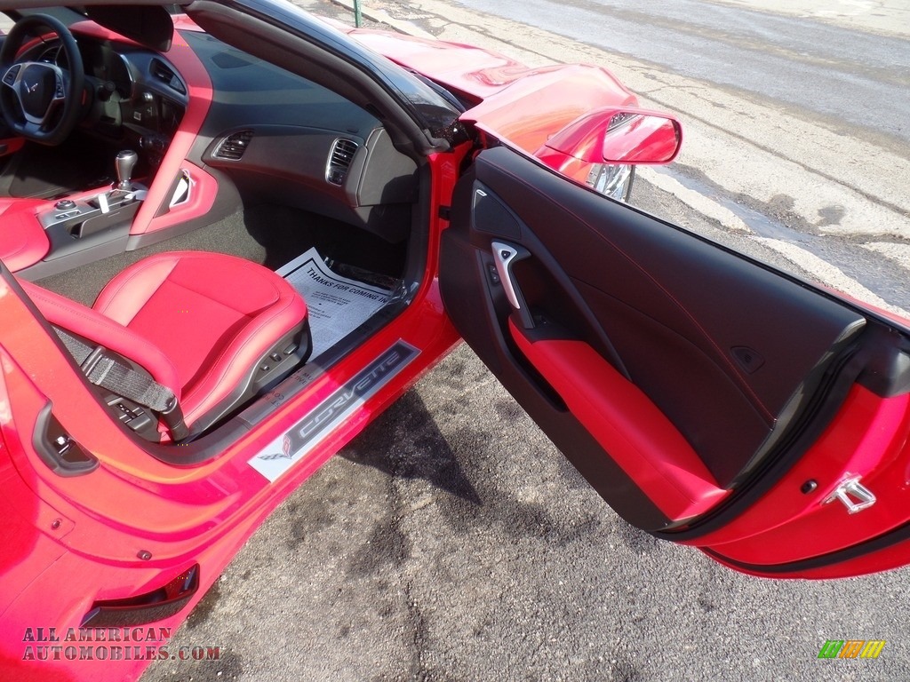 2019 Corvette Grand Sport Coupe - Torch Red / Adrenaline Red photo #42