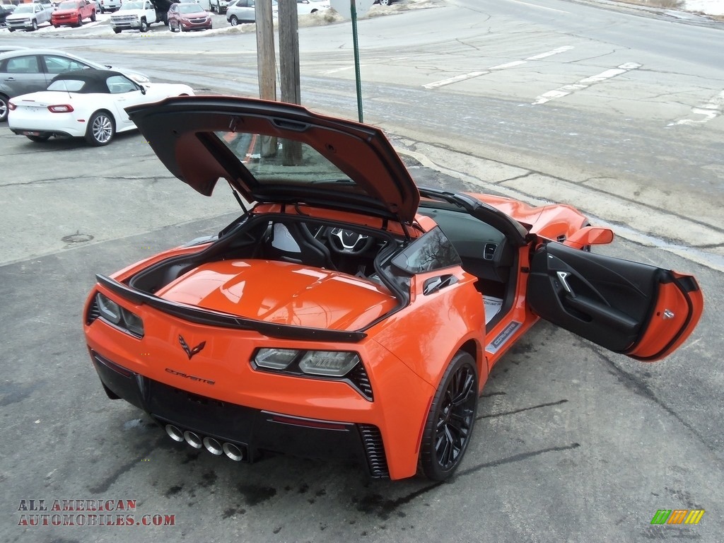 2019 Corvette Z06 Coupe - Sebring Orange Tintcoat / Black photo #54