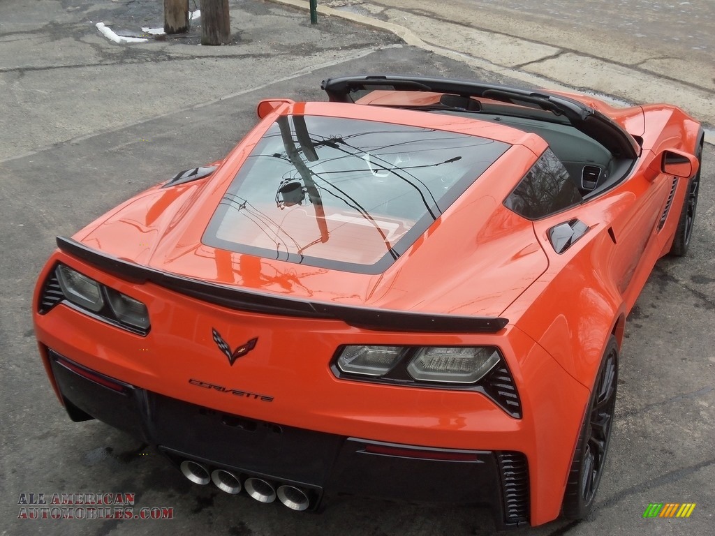 2019 Corvette Z06 Coupe - Sebring Orange Tintcoat / Black photo #55