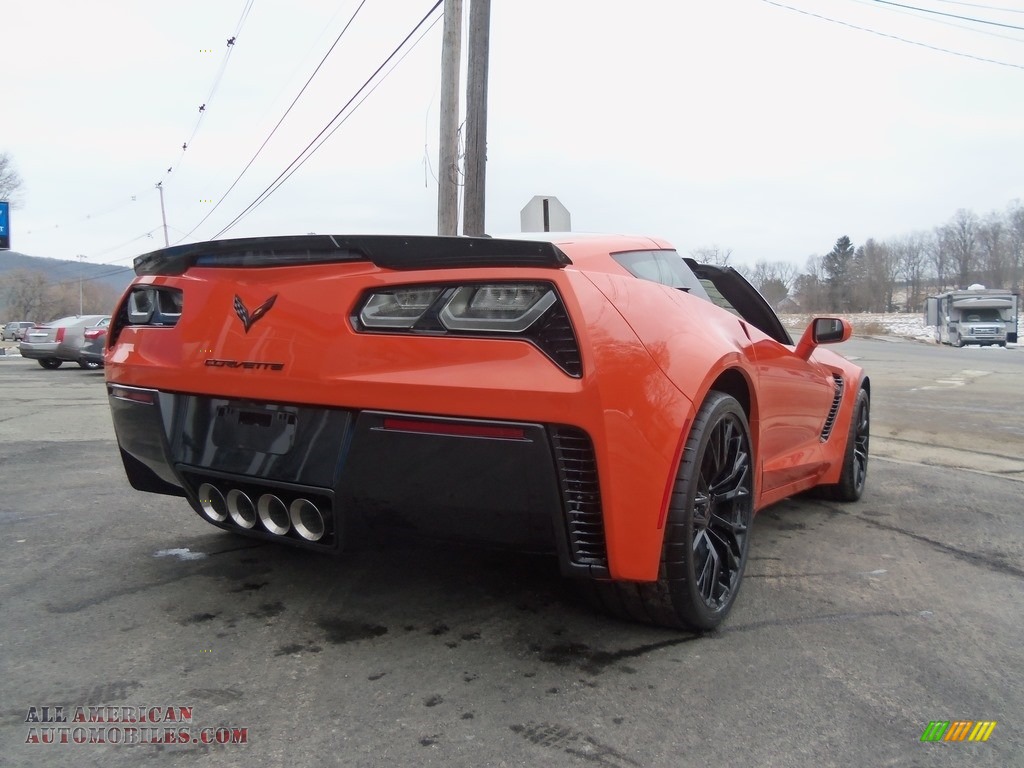 2019 Corvette Z06 Coupe - Sebring Orange Tintcoat / Black photo #56