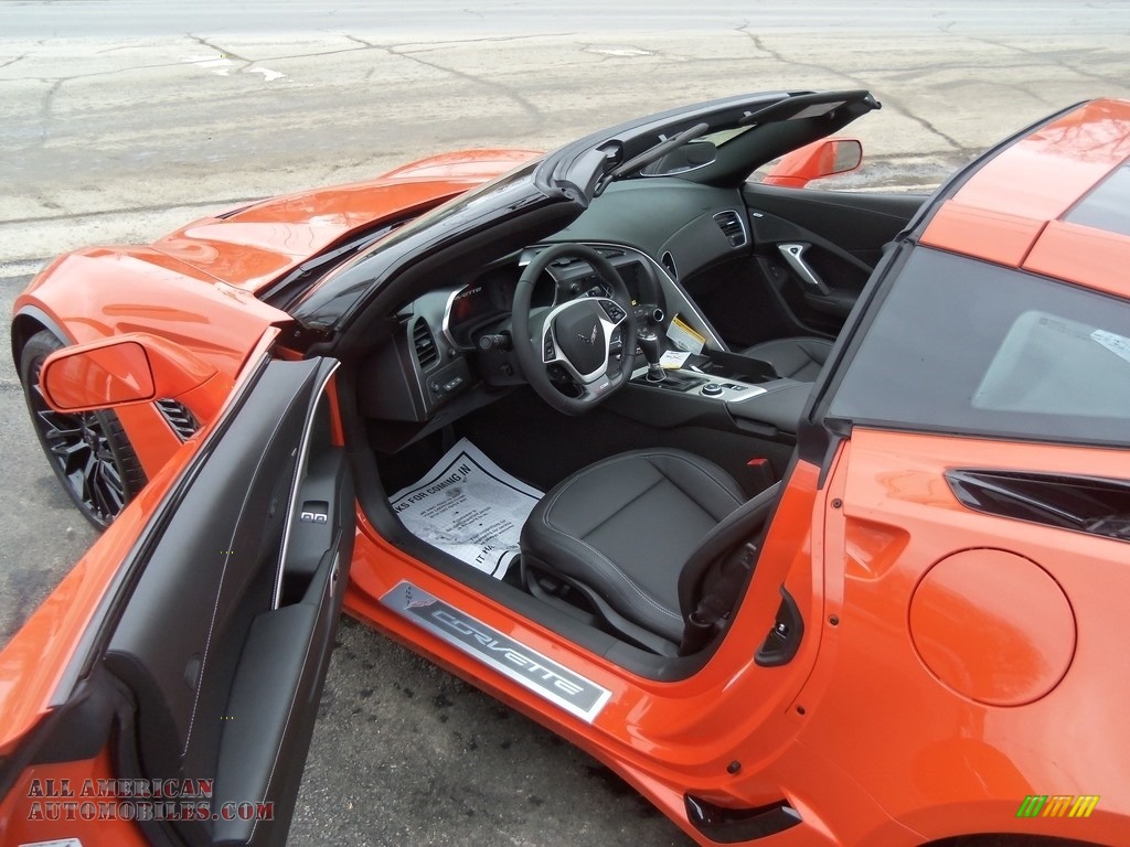 2019 Corvette Z06 Coupe - Sebring Orange Tintcoat / Black photo #59