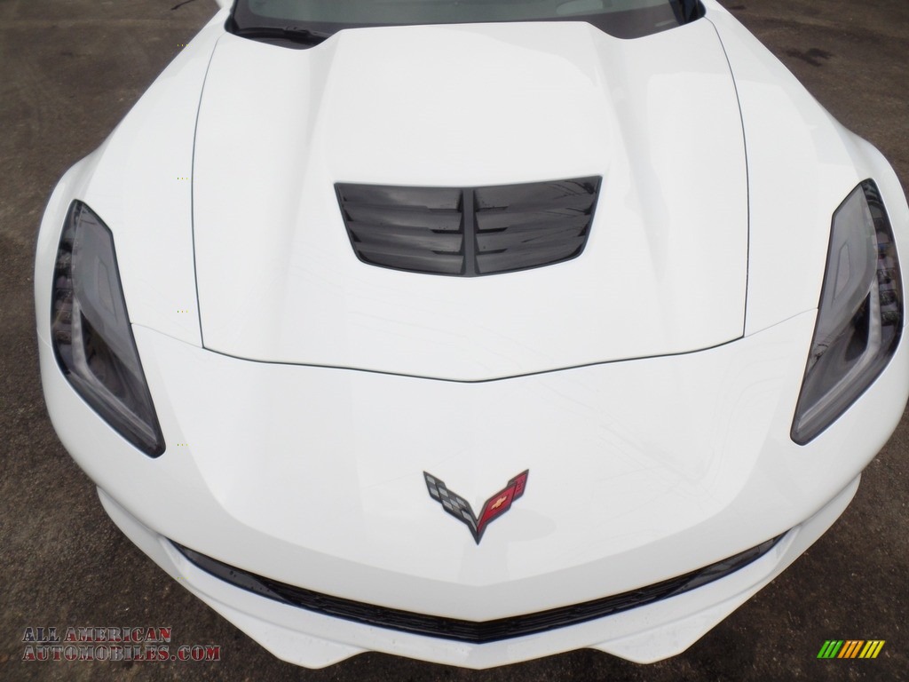 2019 Corvette Z06 Coupe - Arctic White / Adrenaline Red photo #15