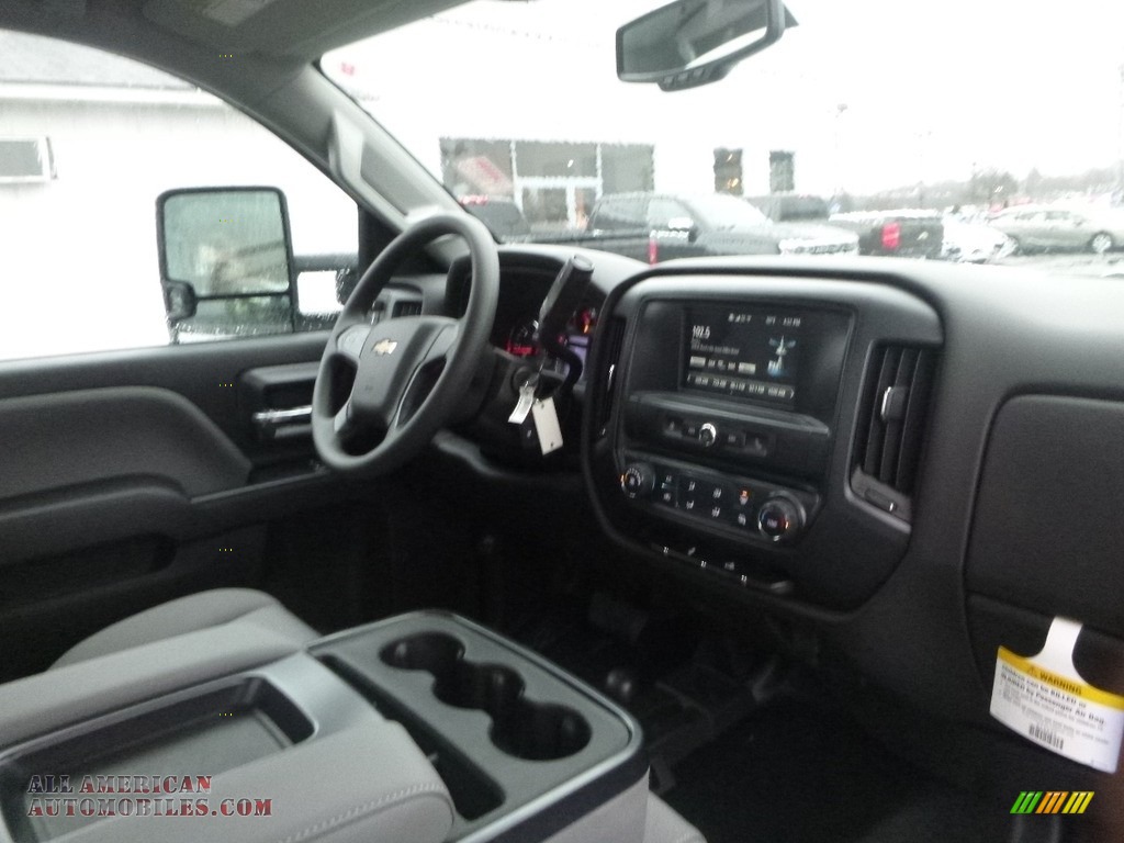 2018 Silverado 2500HD Work Truck Regular Cab 4x4 - Summit White / Dark Ash/Jet Black photo #11