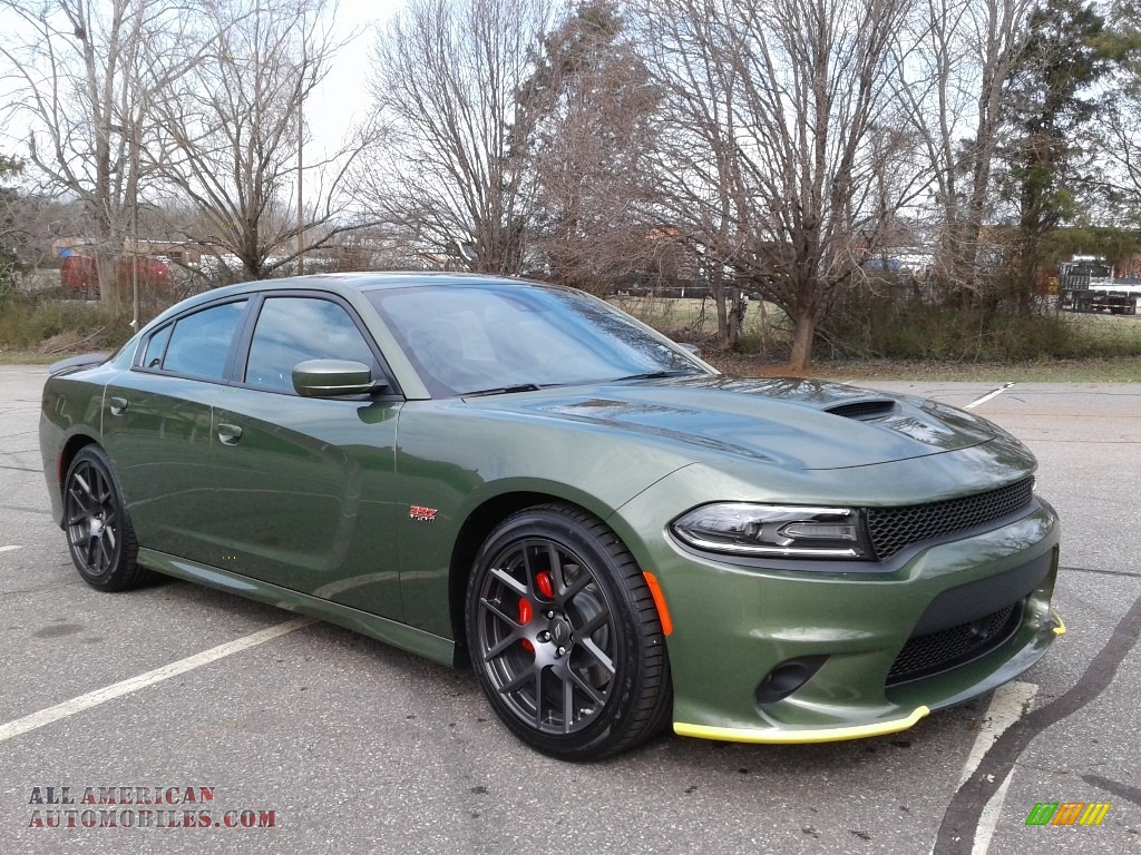 2018 Charger R/T Scat Pack - F8 Green / Black photo #4