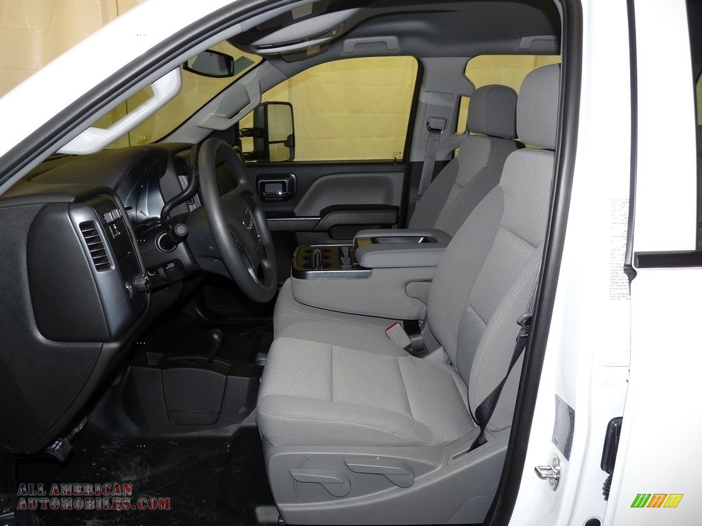 2018 Sierra 3500HD Crew Cab 4x4 Chassis - Summit White / Dark Ash/Jet Black photo #7