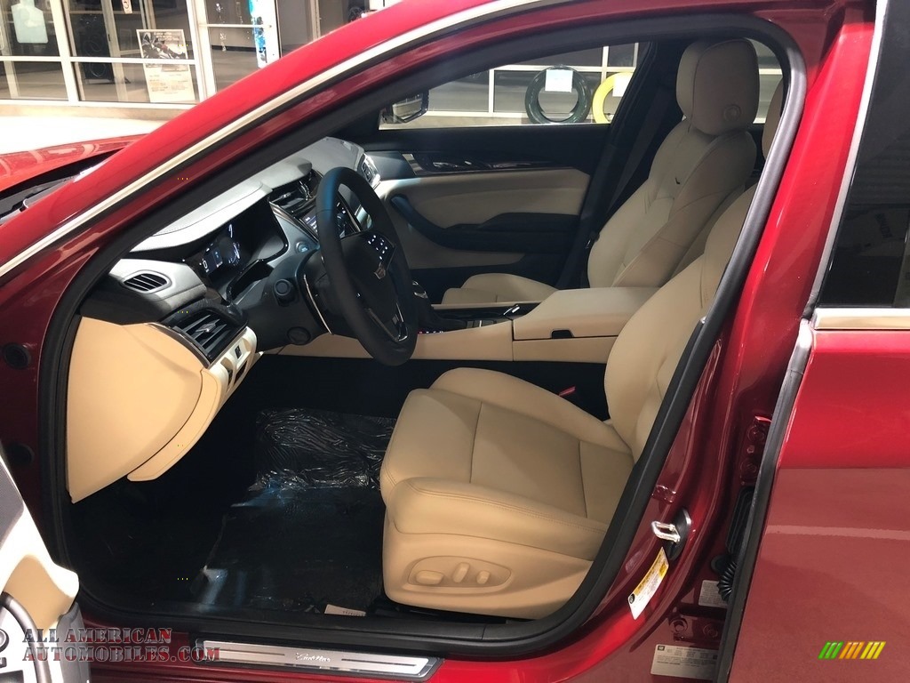 2018 CTS Luxury AWD - Red Obsession Tintcoat / Very Light Cashmere/Jet Black Accents photo #11