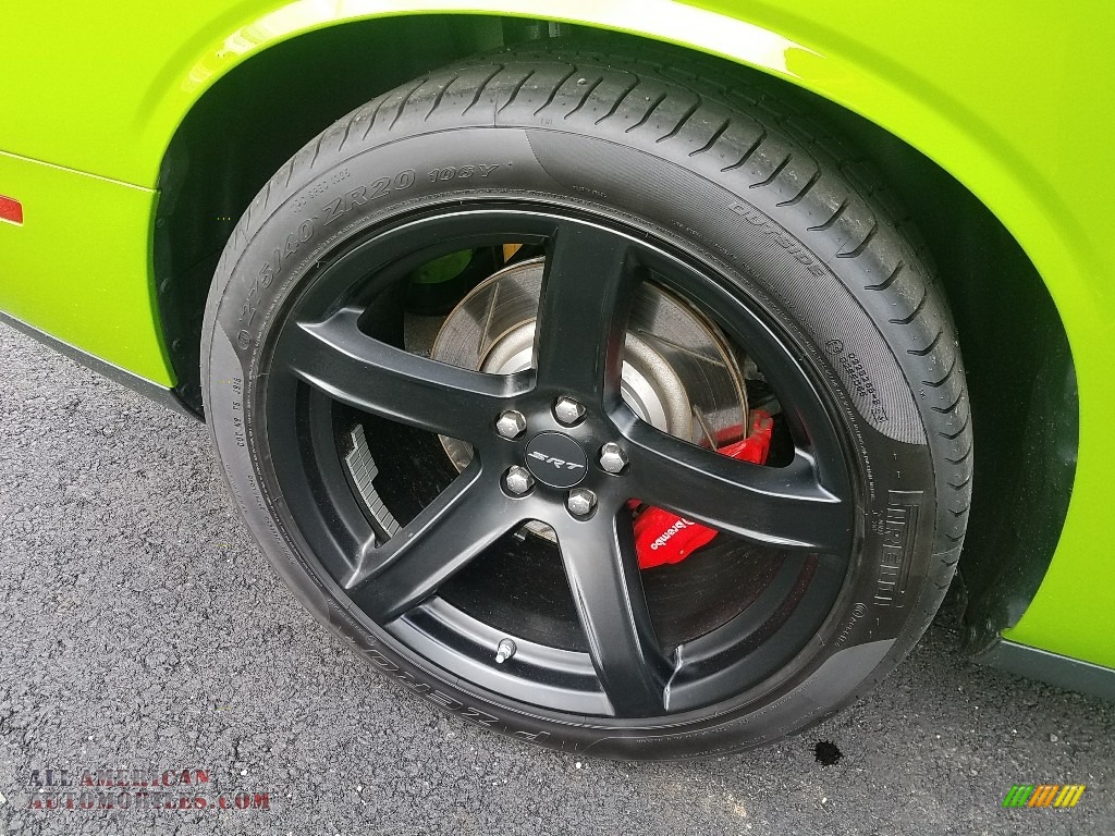 2017 Challenger SRT Hellcat - Green Go / Black photo #10