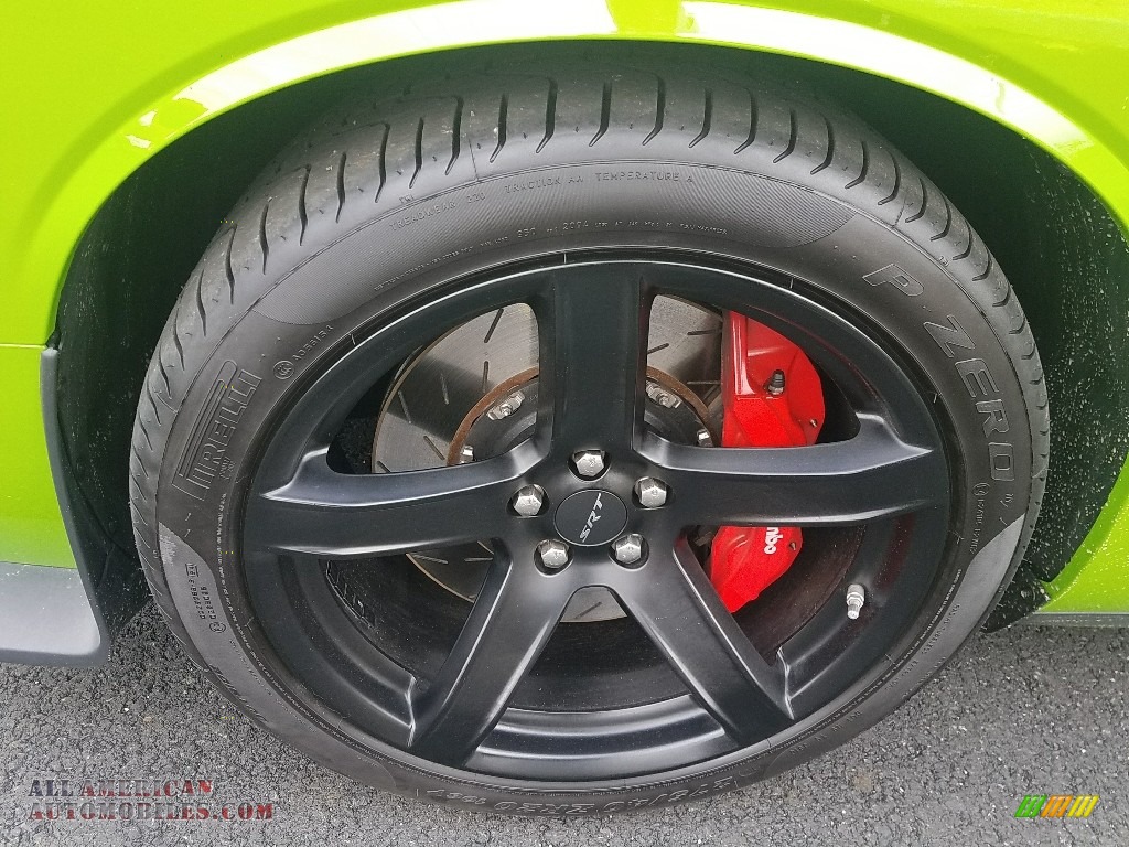2017 Challenger SRT Hellcat - Green Go / Black photo #19