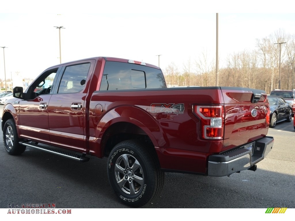 2018 F150 XLT SuperCrew 4x4 - Ruby Red / Earth Gray photo #21