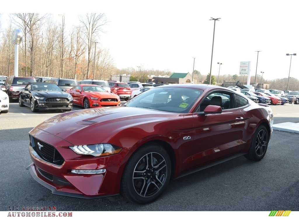 2018 Mustang GT Premium Fastback - Ruby Red / Ebony photo #3