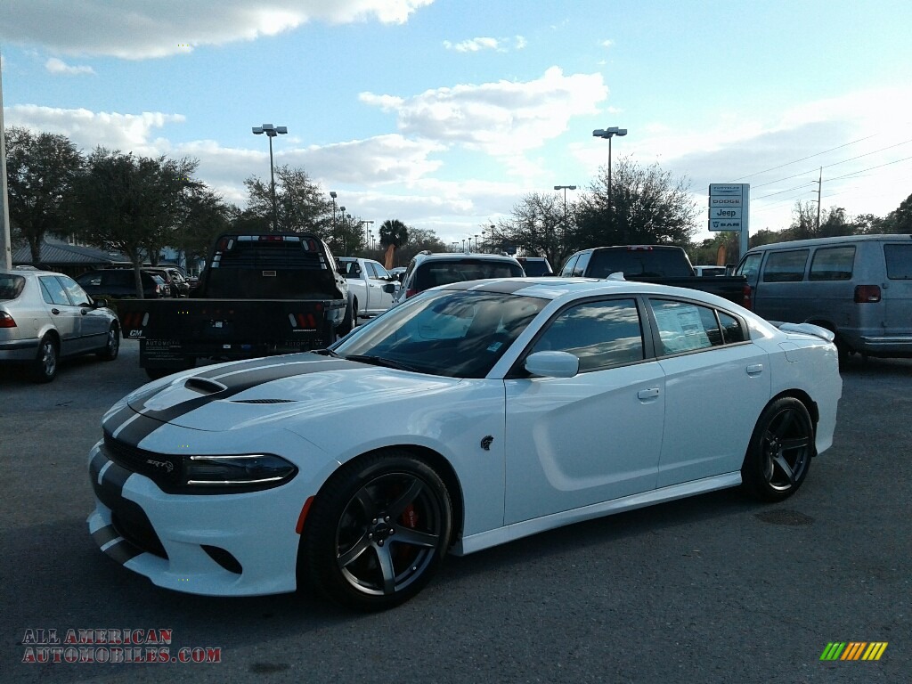 White Knuckle / Sepia/Black Dodge Charger SRT Hellcat