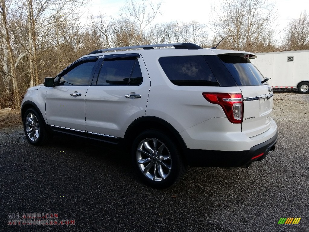 2011 Explorer Limited 4WD - White Platinum Tri-Coat / Charcoal Black photo #5