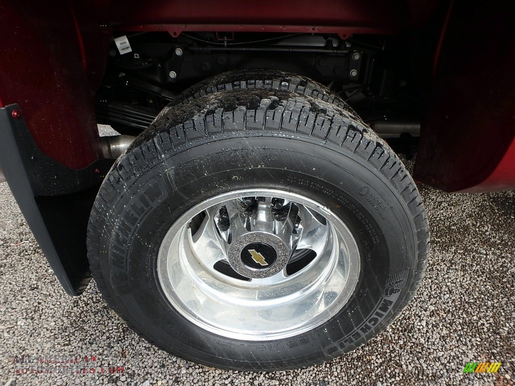 2018 Silverado 3500HD LTZ Crew Cab Dual Rear Wheel 4x4 - Cajun Red Tintcoat / Dark Ash/Jet Black photo #9