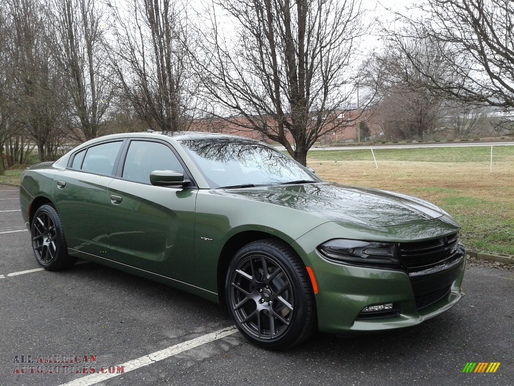 2018 Charger R/T - F8 Green / Black photo #4