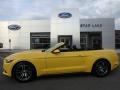 Ford Mustang EcoBoost Premium Convertible Triple Yellow photo #1
