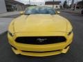 Ford Mustang EcoBoost Premium Convertible Triple Yellow photo #2