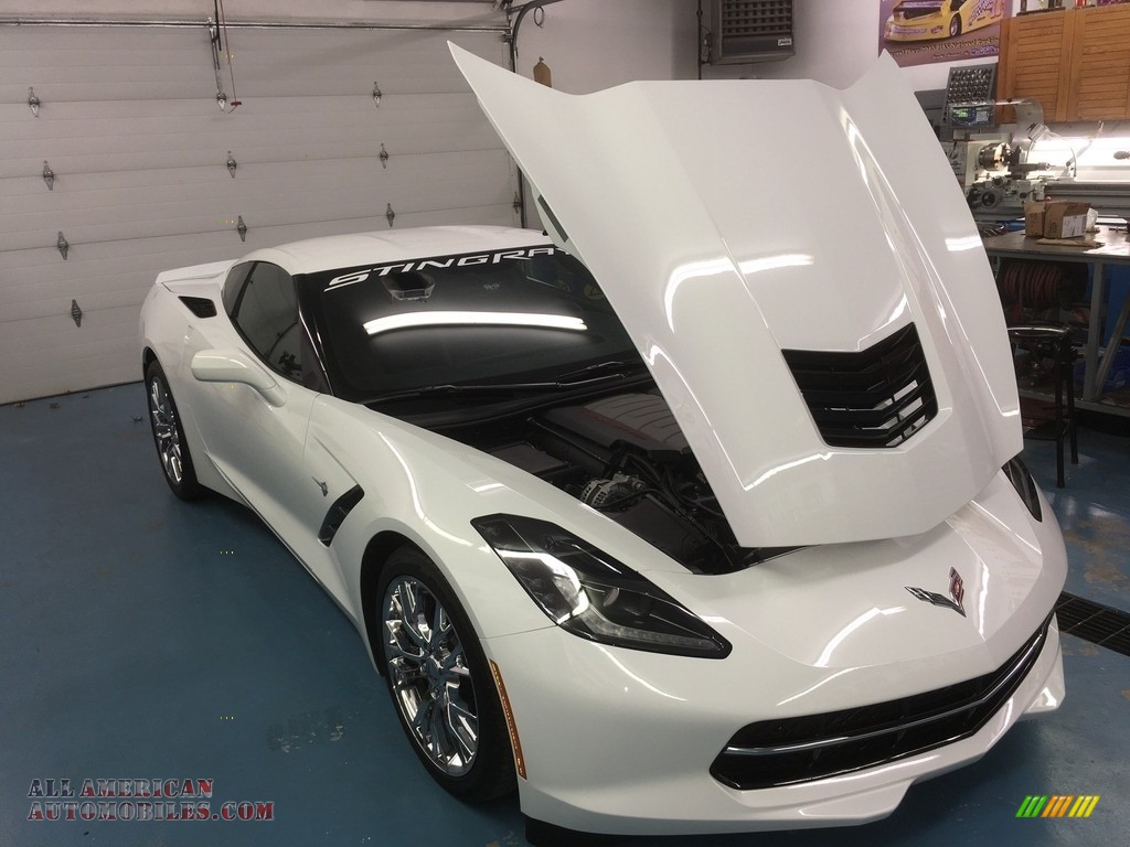 2016 Corvette Stingray Coupe - Arctic White / Jet Black photo #4