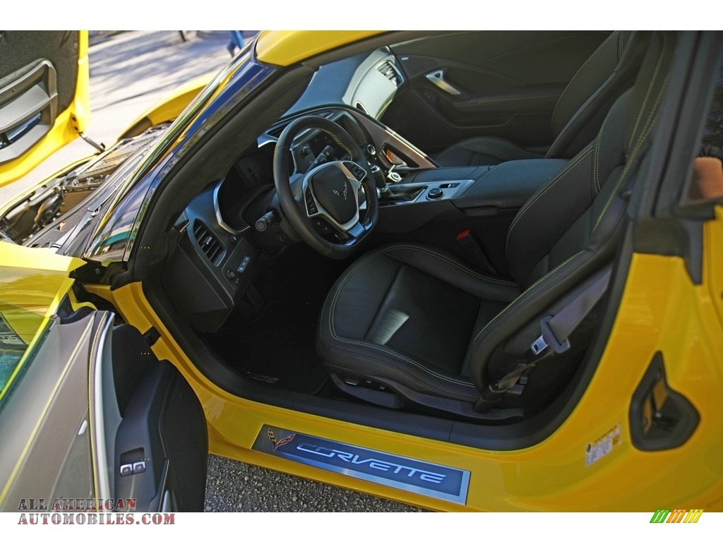 2016 Corvette Z06 Coupe - Corvette Racing Yellow Tintcoat / Jet Black photo #4