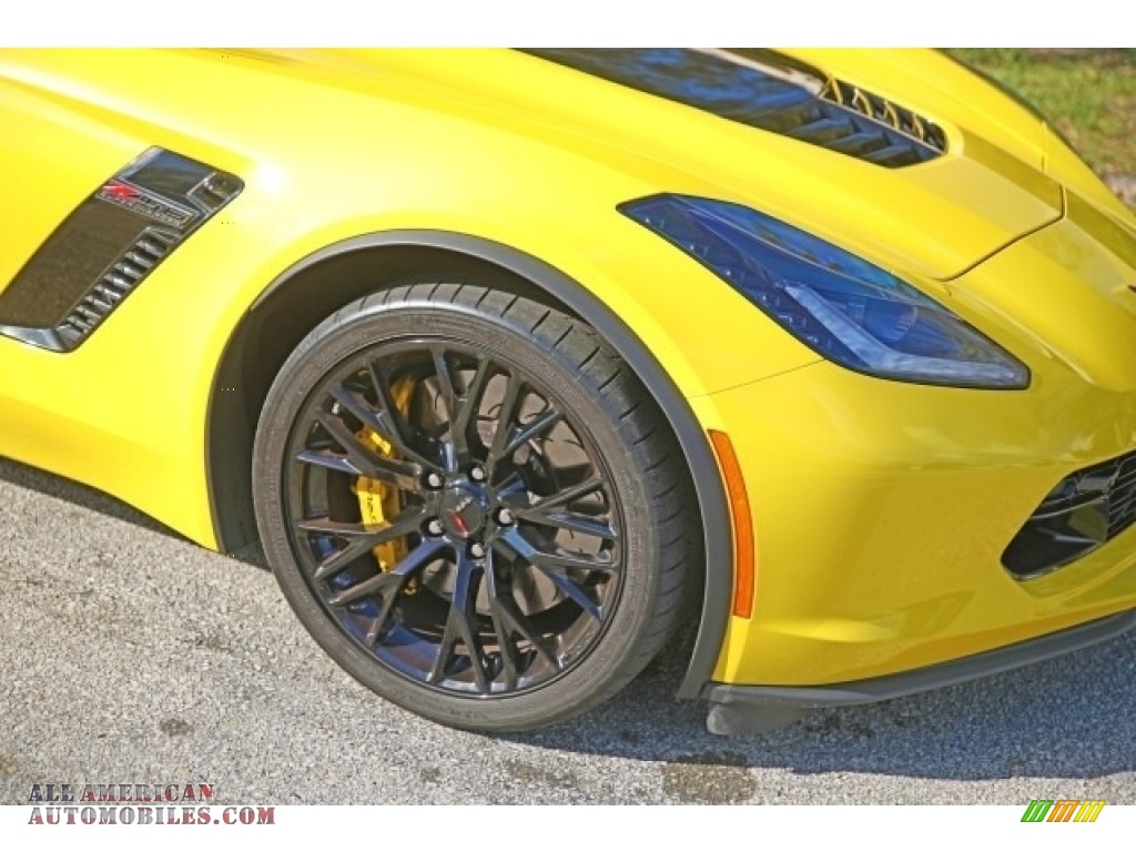 2016 Corvette Z06 Coupe - Corvette Racing Yellow Tintcoat / Jet Black photo #7