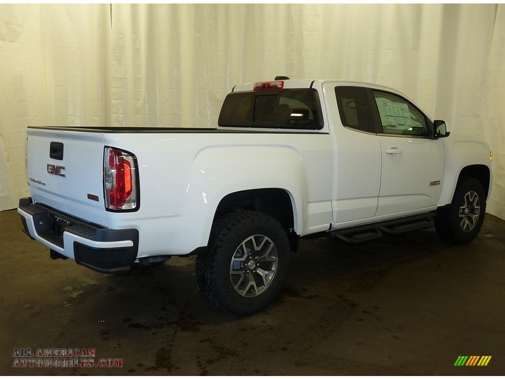 2018 Canyon All Terrain Extended Cab 4x4 - Summit White / Jet Black photo #2