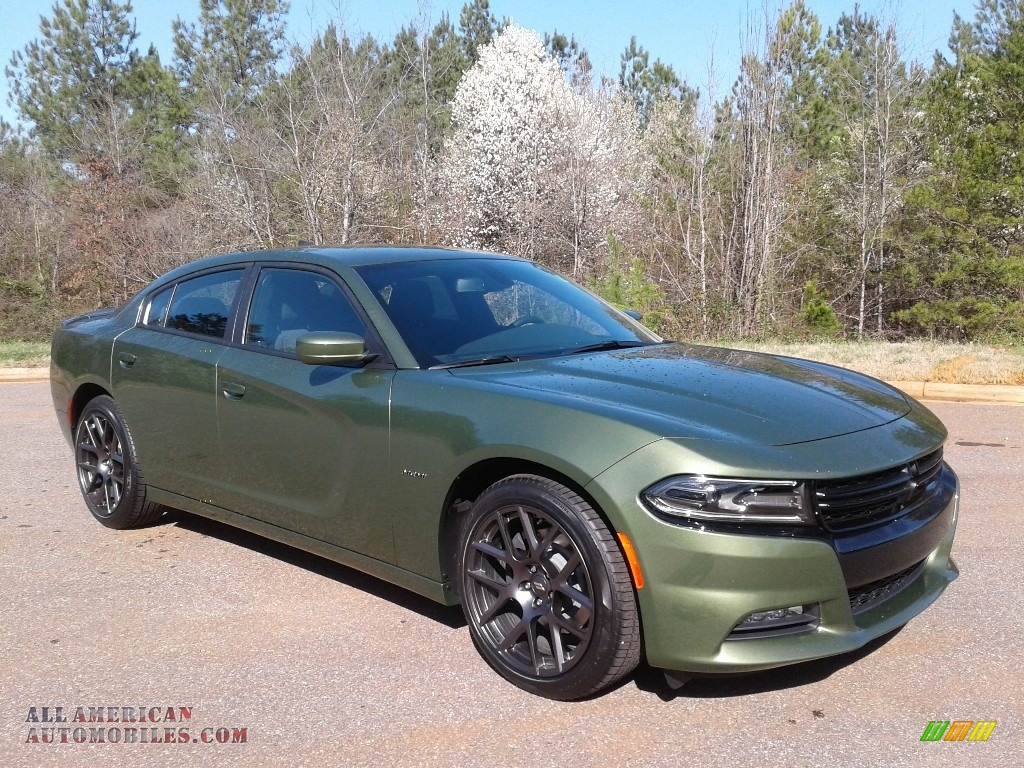 2018 Charger R/T - F8 Green / Black photo #4