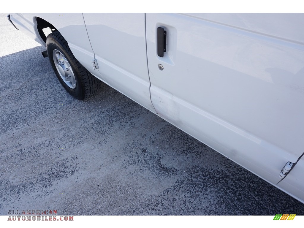 2014 E-Series Van E350 XLT Extended 15 Passenger Van - Oxford White / Medium Flint photo #10