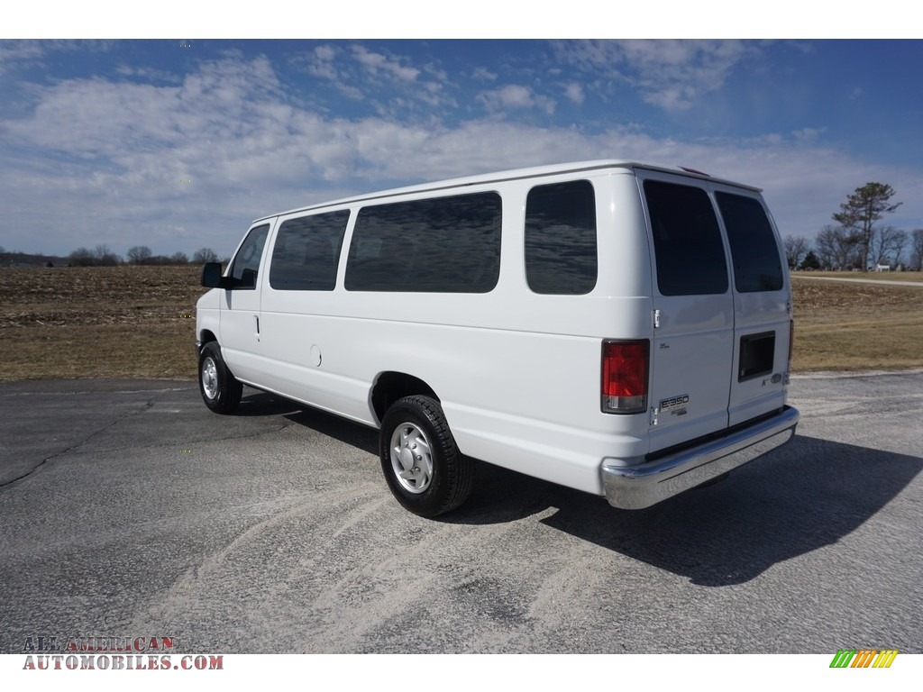 2014 E-Series Van E350 XLT Extended 15 Passenger Van - Oxford White / Medium Flint photo #24