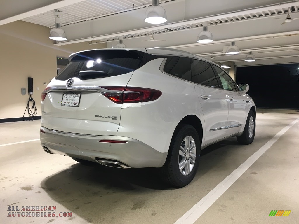 2018 Enclave Premium AWD - White Frost Tricoat / Shale photo #6