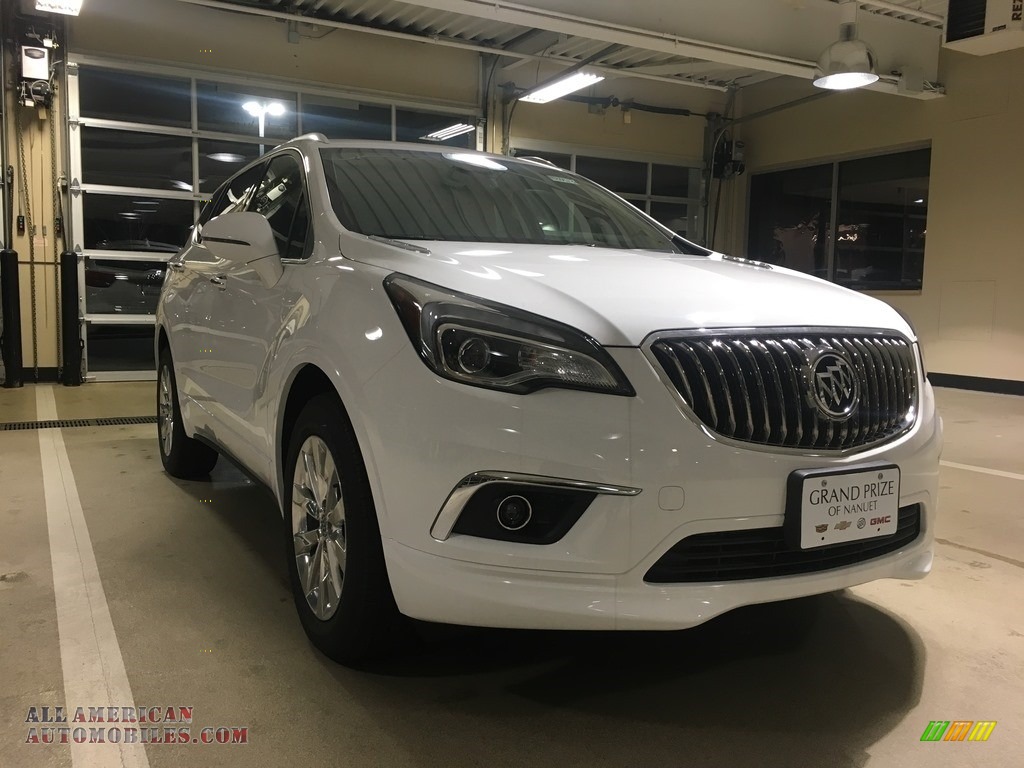 Summit White / Light Neutral Buick Envision Essence