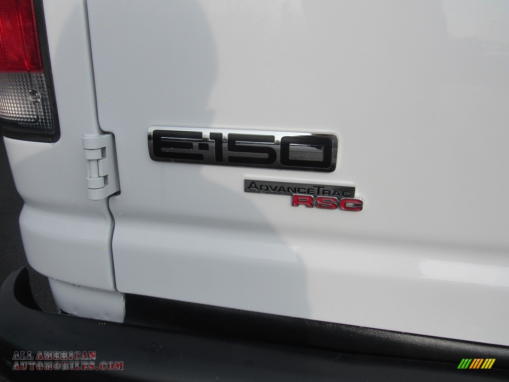 2013 E Series Van E150 Cargo - Oxford White / Medium Flint photo #10