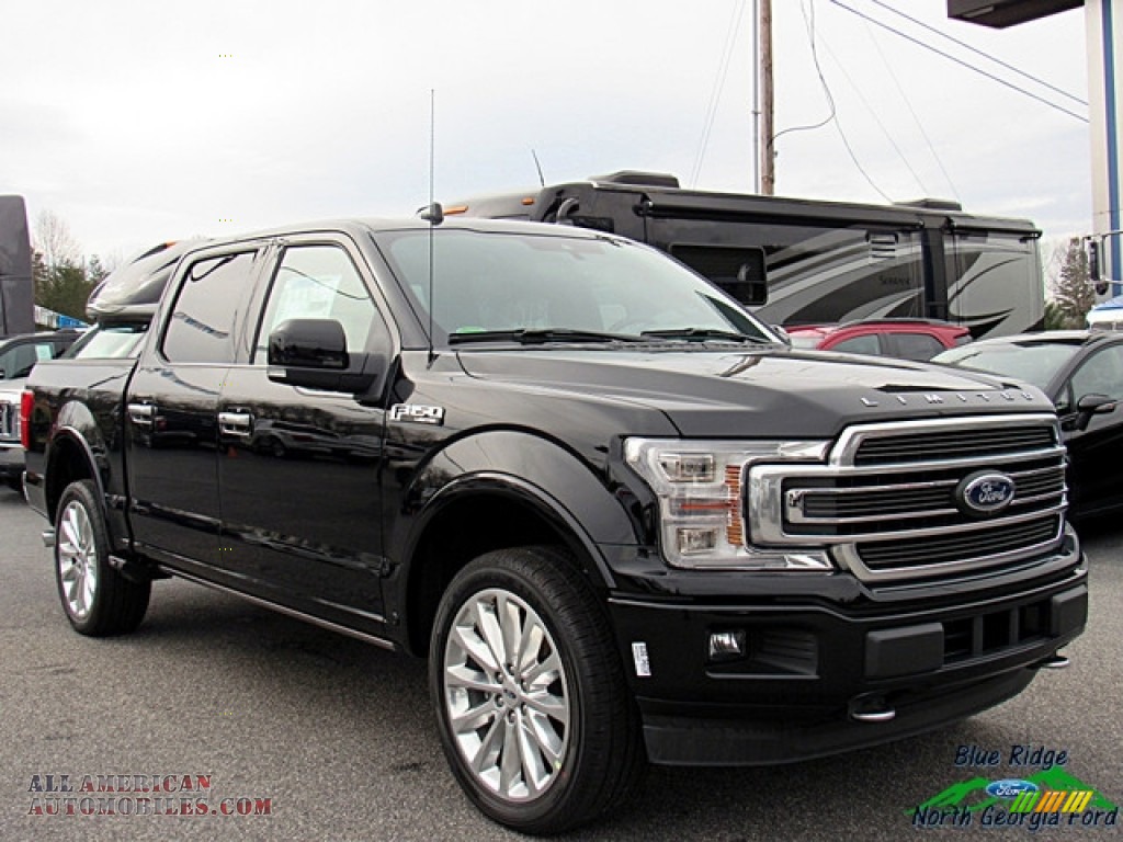 2018 F150 Limited SuperCrew 4x4 - Shadow Black / Limited Navy Pier photo #7