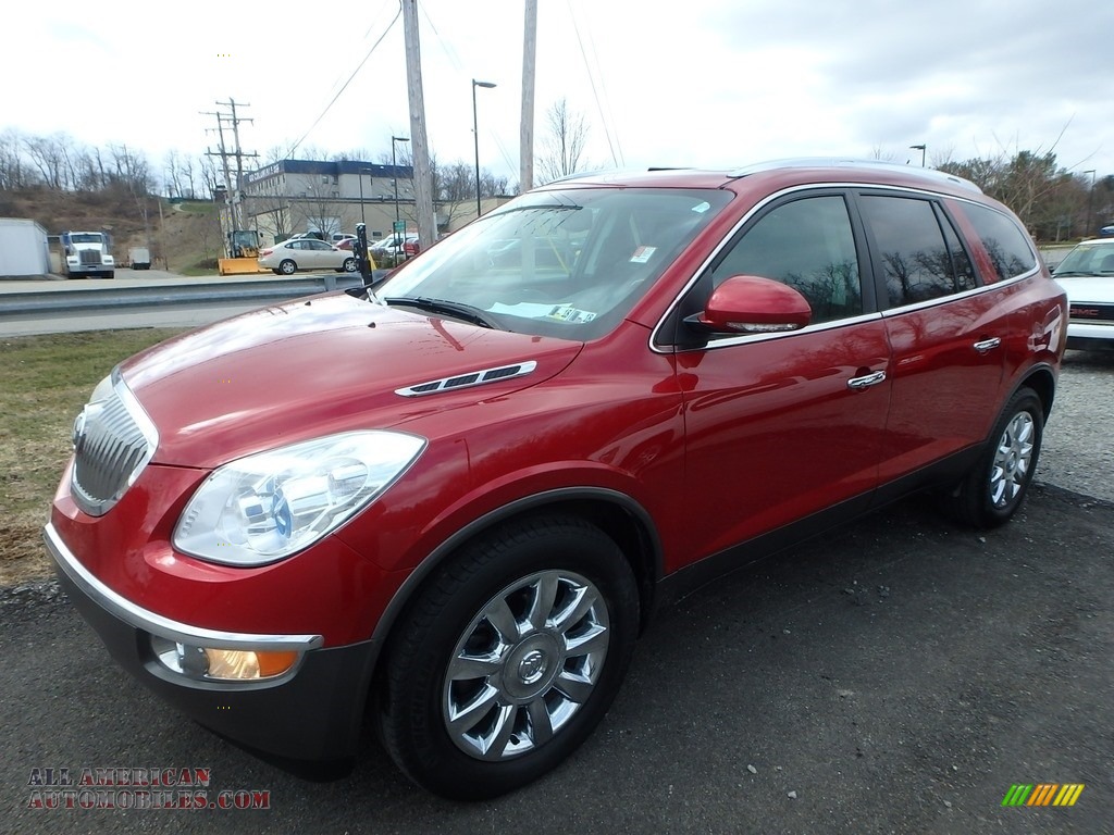 Crystal Red Tintcoat / Ebony Buick Enclave AWD