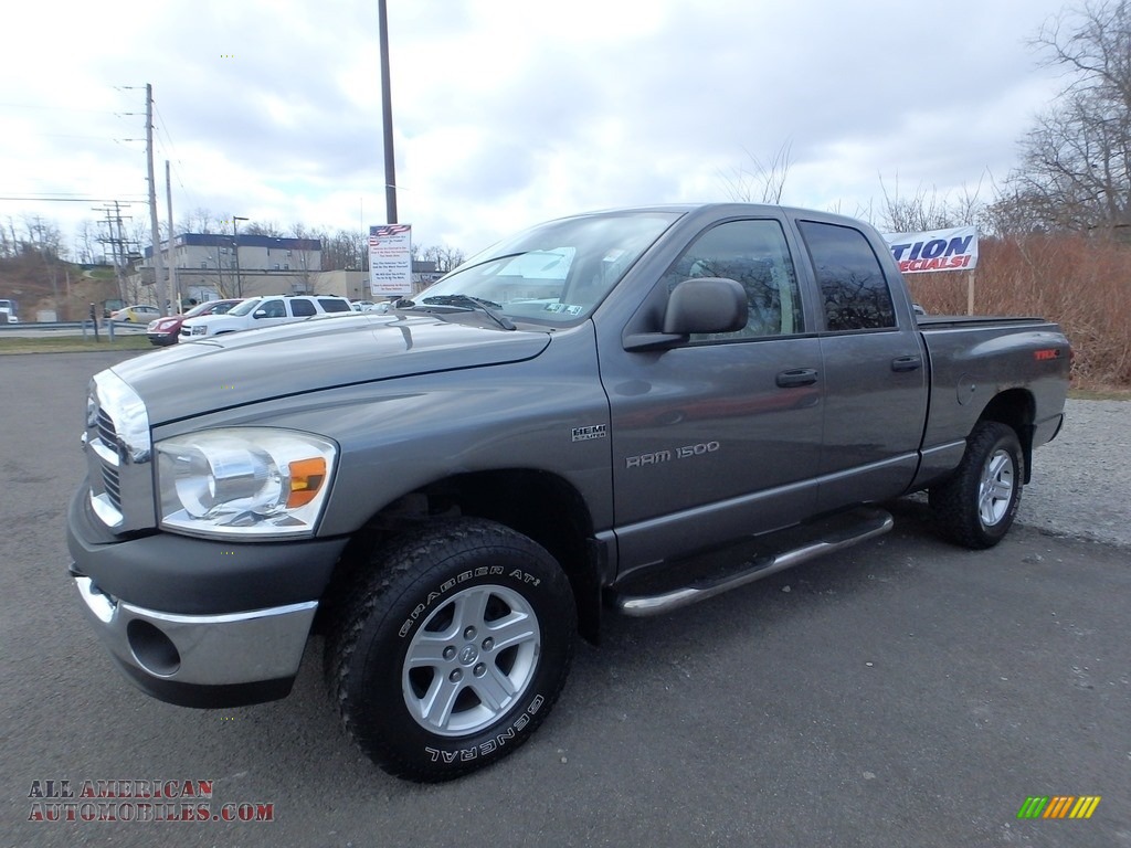 Mineral Gray Metallic / Medium Slate Gray Dodge Ram 1500 SLT Quad Cab 4x4