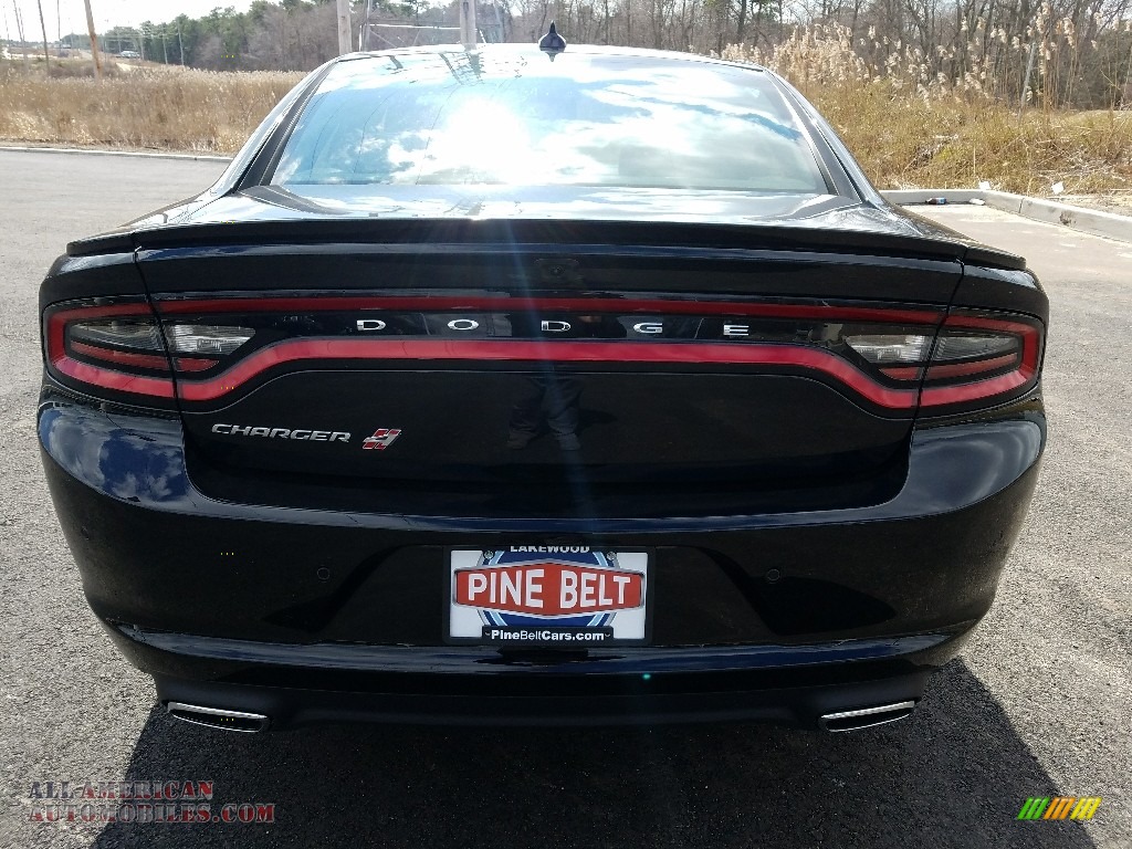 2018 Charger GT AWD - Pitch Black / Black photo #5