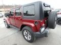 Jeep Wrangler Unlimited Sahara 4x4 Red Rock Crystal Pearl photo #3