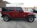 Jeep Wrangler Unlimited Sahara 4x4 Red Rock Crystal Pearl photo #7