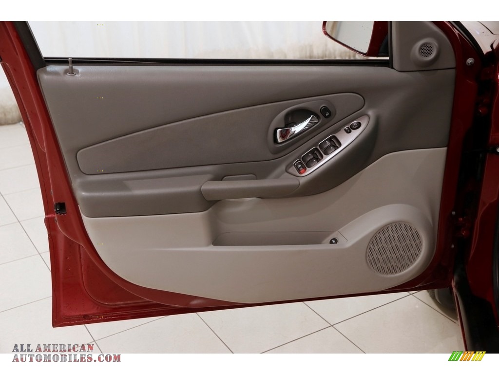2007 Malibu LT Sedan - Sport Red Metallic / Titanium Gray photo #4