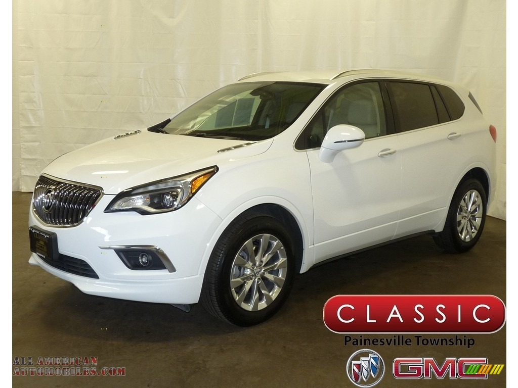 Summit White / Light Neutral Buick Envision Essence
