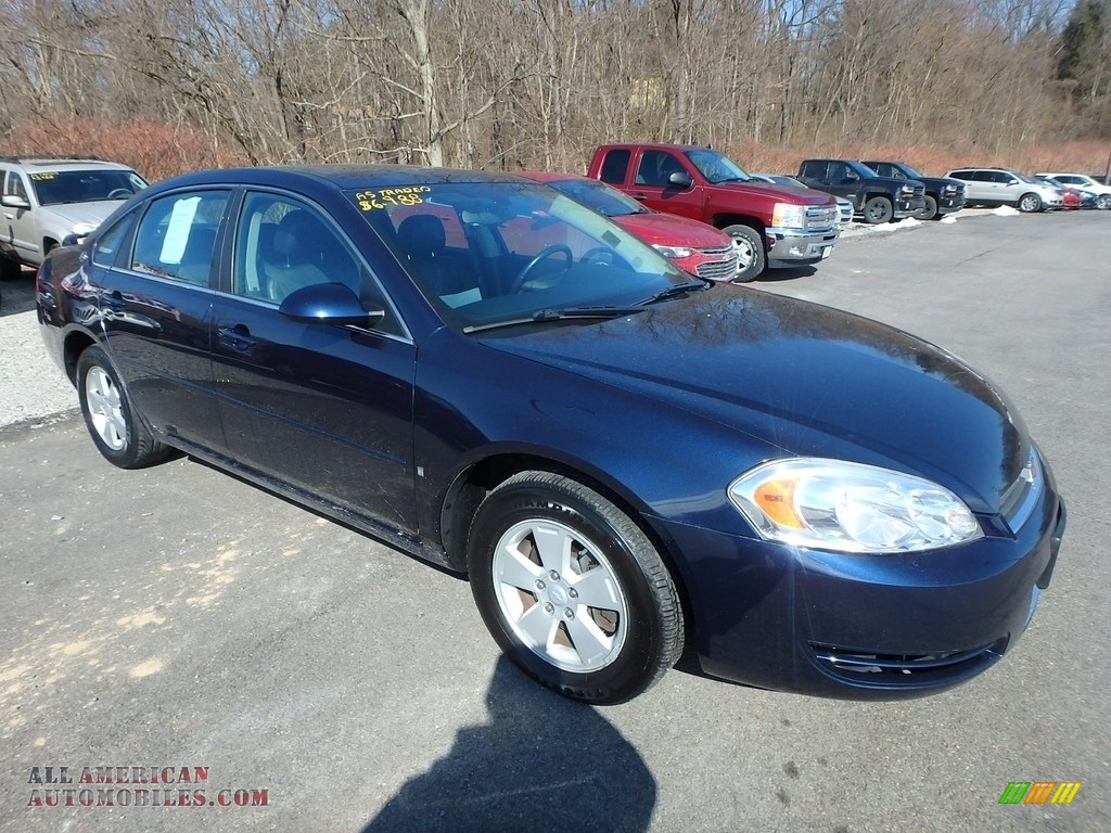 2008 Impala LT - Imperial Blue Metallic / Ebony Black photo #5