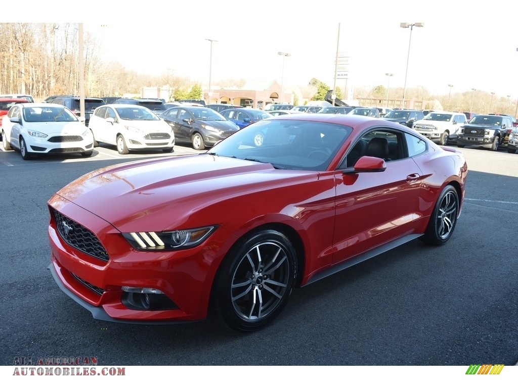 2016 Mustang EcoBoost Coupe - Race Red / Ebony photo #6