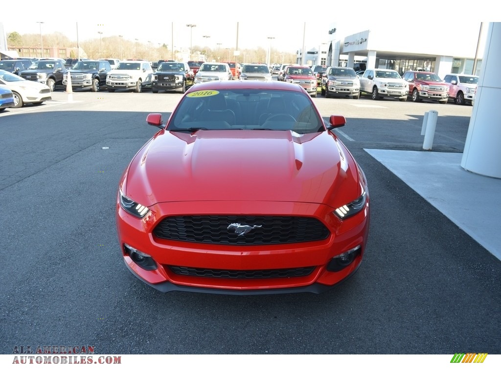 2016 Mustang EcoBoost Coupe - Race Red / Ebony photo #24