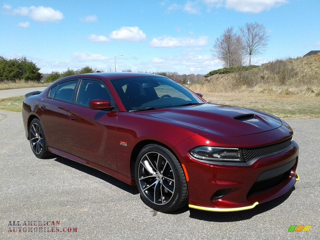 2018 Charger R/T Scat Pack - Octane Red Pearl / Black photo #4