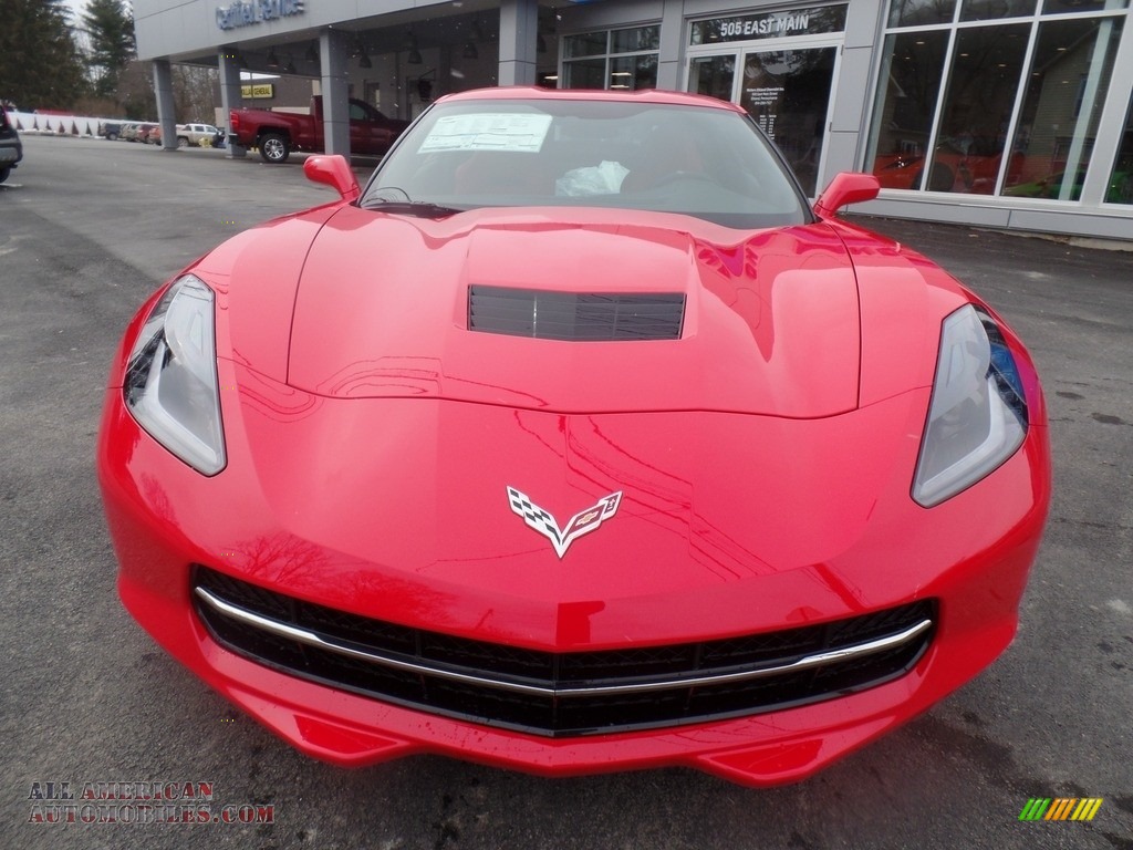 2019 Corvette Stingray Coupe - Torch Red / Adrenaline Red photo #2