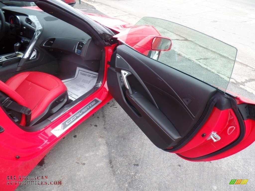 2019 Corvette Stingray Coupe - Torch Red / Adrenaline Red photo #29