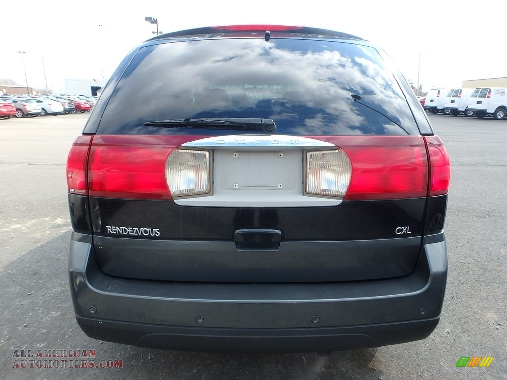 2004 Rendezvous CX AWD - Black / Light Gray photo #3