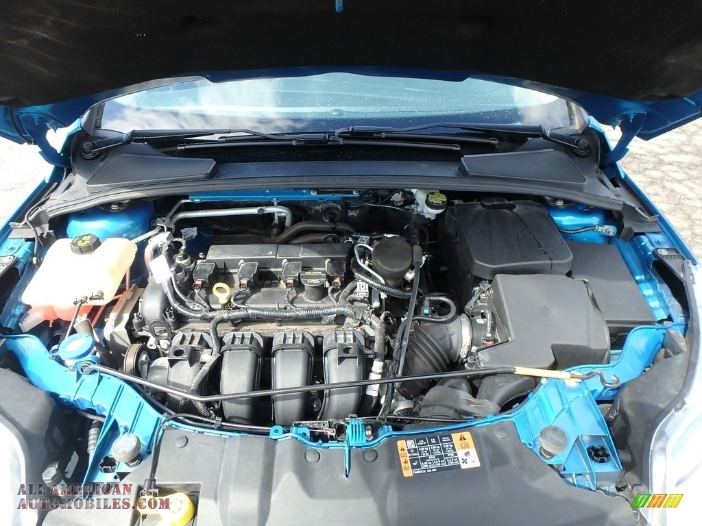 2014 Focus SE Sedan - Blue Candy / Charcoal Black photo #3