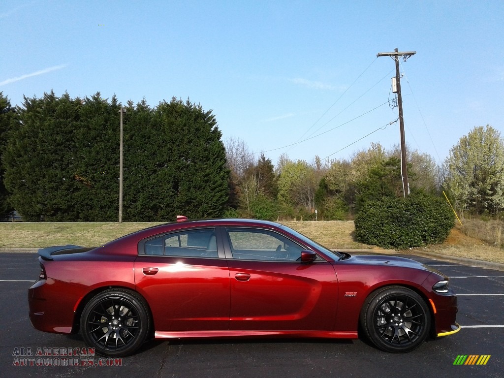2018 Charger R/T Scat Pack - Octane Red Pearl / Black photo #5
